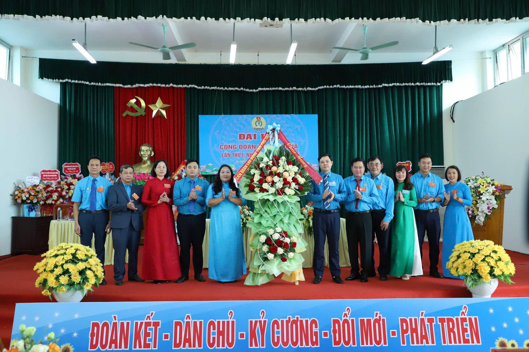 ĐẠI HỘI CÔNG ĐOÀN XÃ AN NGHĨA LẦN THỨ I, NHIỆM KỲ 2025 - 2030