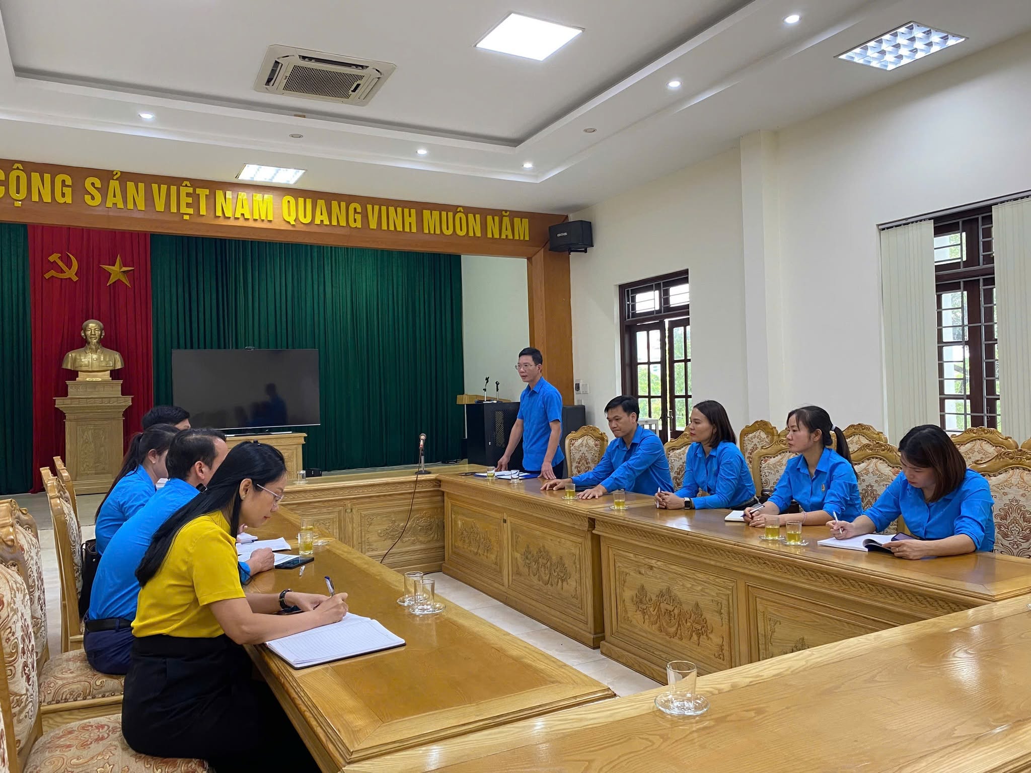 Công đoàn xã Cẩm Khê kịp thời kiện toàn nhân sự cán bộ công đoàn