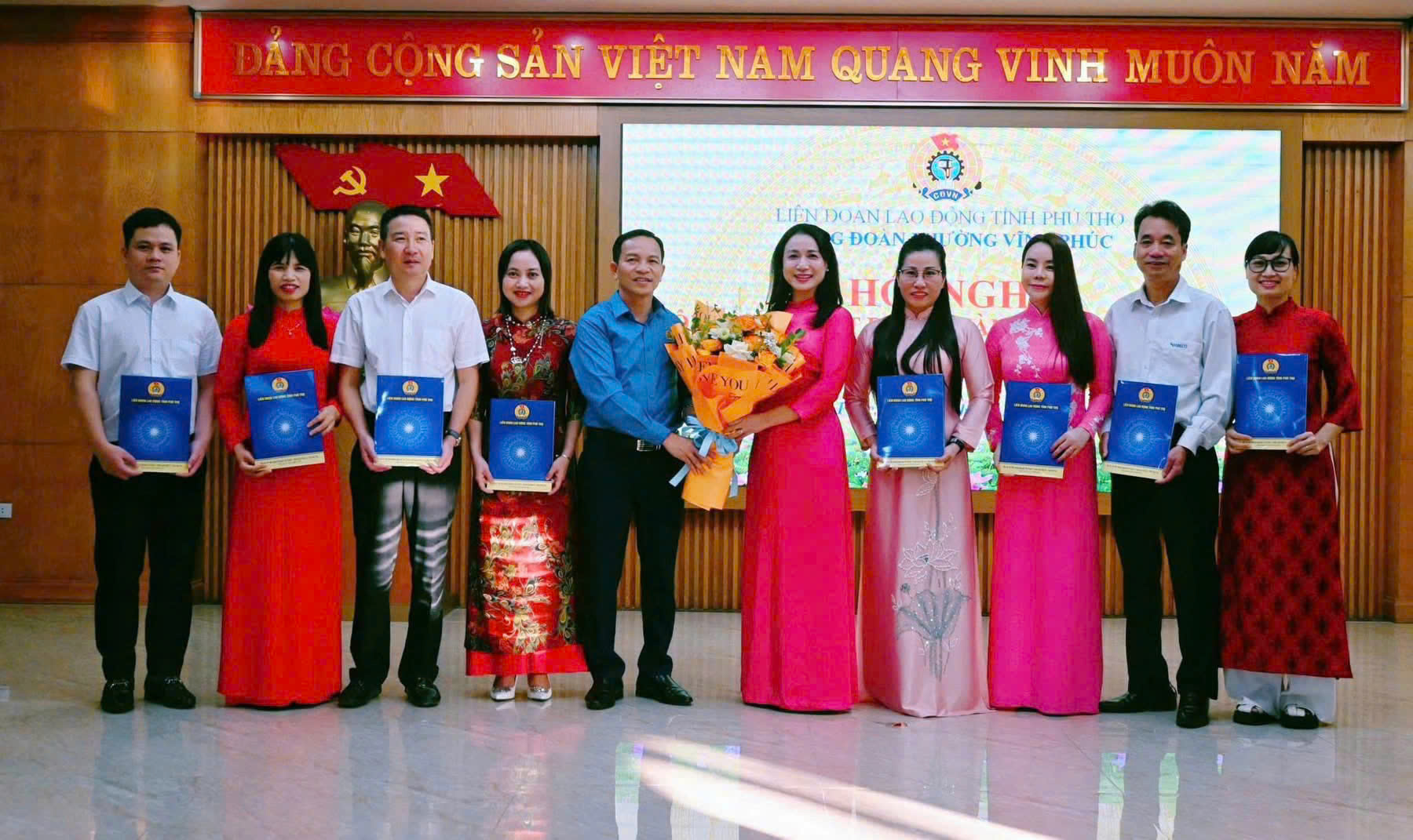 Thành lập Công đoàn Phường Vĩnh Phúc