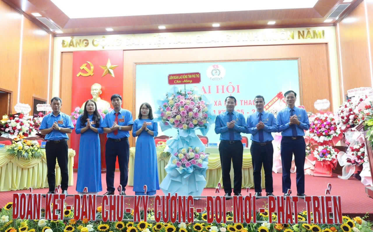 ĐẠI HỘI CÔNG ĐOÀN XÃ LÂM THAO LẦN THỨ I, NHIỆM KỲ 2025-2030: ĐỔI MỚI, SÁNG TẠO, VÌ NGƯỜI LAO ĐỘNG