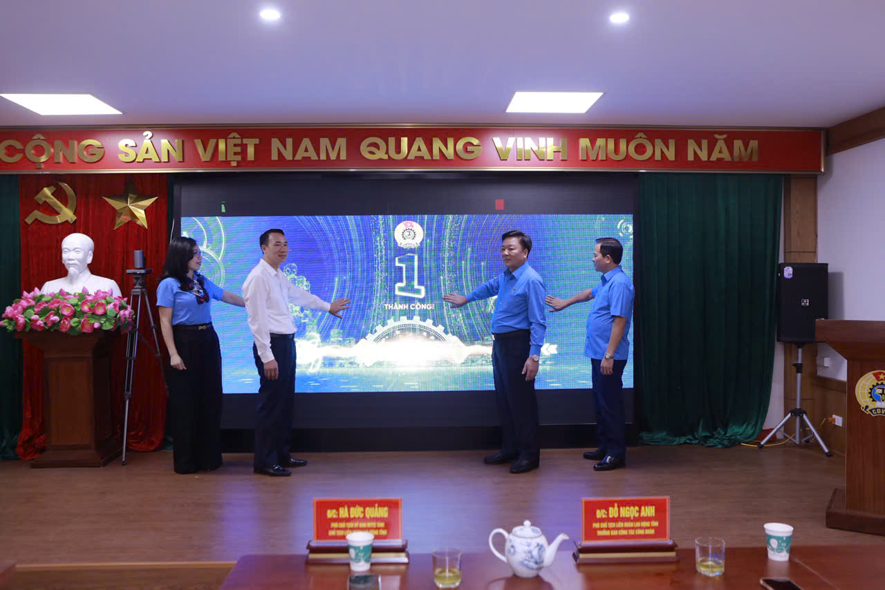 Liên đoàn Lao động tỉnh Phú Thọ tổ chức hưởng ứng Lễ phát động phong trào thi đua “Lao động giỏi, năng suất cao, thu nhập tốt”