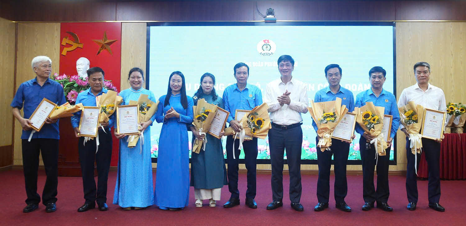 Công đoàn phường Việt Trì Thi đua đổi mới, hướng về đoàn viên, xây dựng tổ chức Công đoàn ngày càng vững mạnh