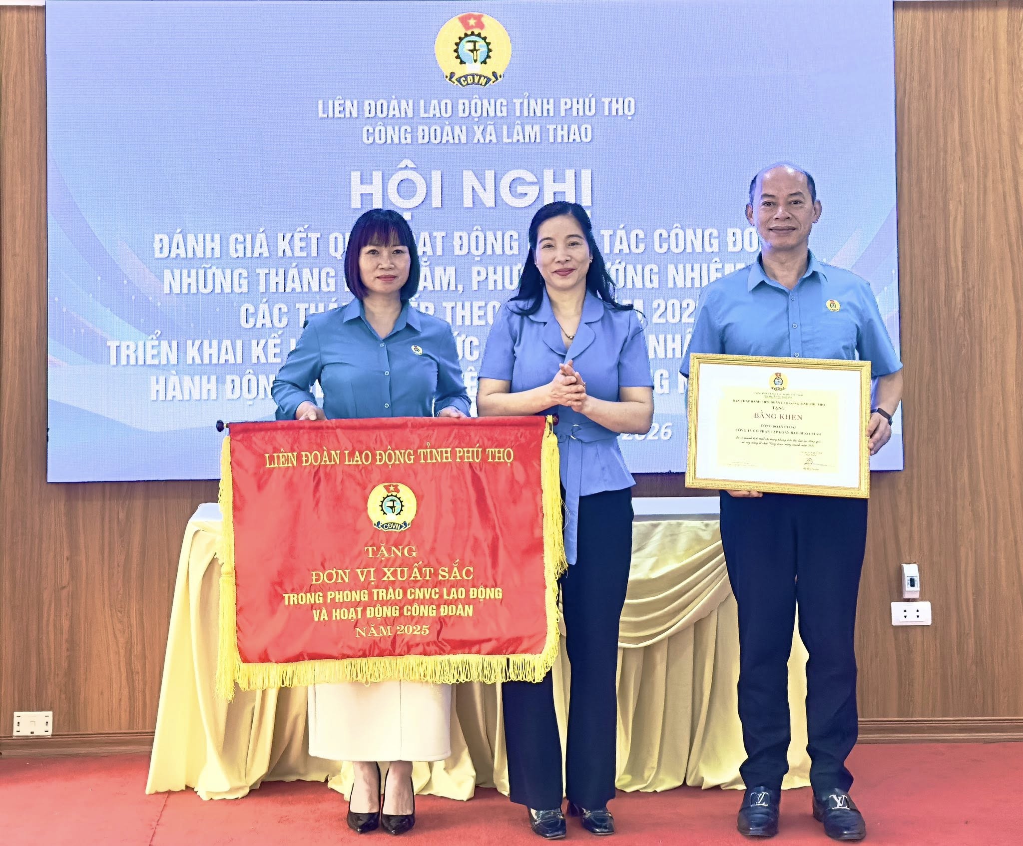 CĐ xã Lâm Thao: Sơ kết công tác quý I, triển khai nhiệm vụ quý II năm 2026
